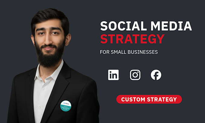 create a social media strategy for small businesses