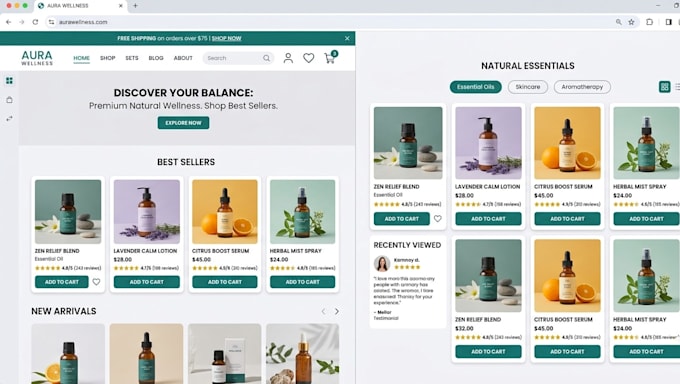 design ecommerce website UI UX for better sales