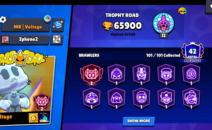 help you push a brawler to prestige 1 or 2
