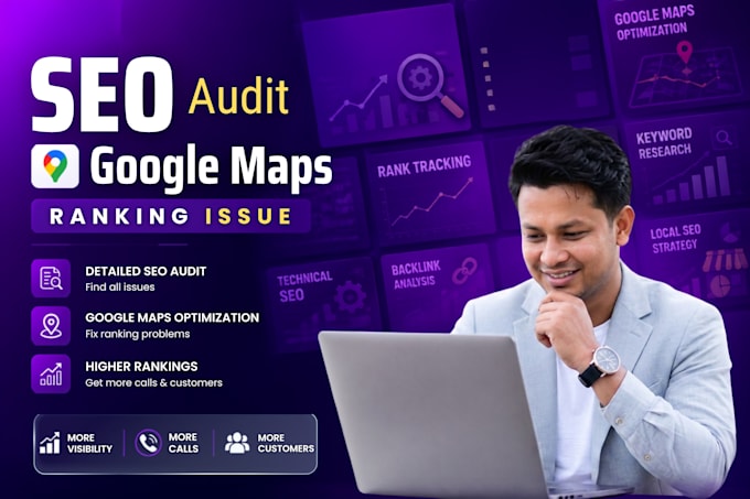 do local SEO audit and fix your google maps ranking issues
