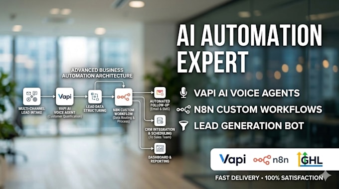 setup vapi ai calling agents with n8n automation API webhook routing