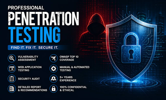 do professional penetration testing and vulnerability assessment for your websit