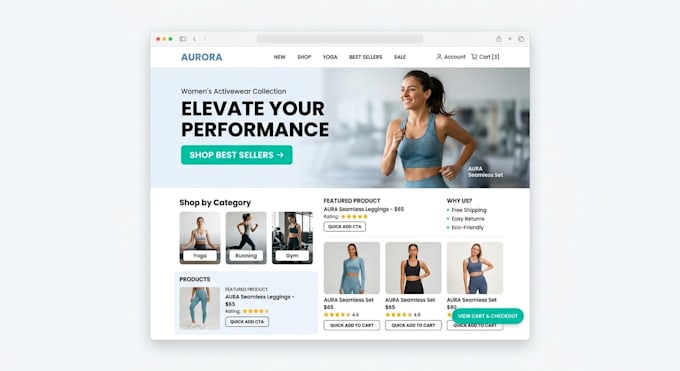 redesign UI UX for higher conversion rate