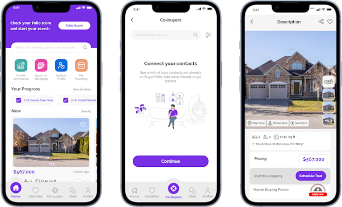 design modern, user friendly UX UI for web and mobile apps