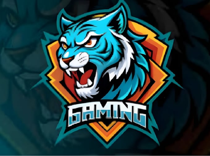 tiger woods fighter mascot logo design service