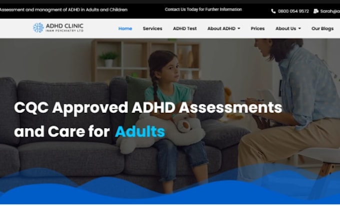 design wix adhd therapy website autism threpay adhd behaviour modification websi