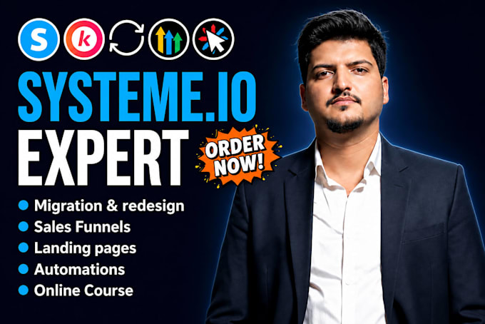 build systeme io sales funnel, systeme io landing page, systeme io blog website