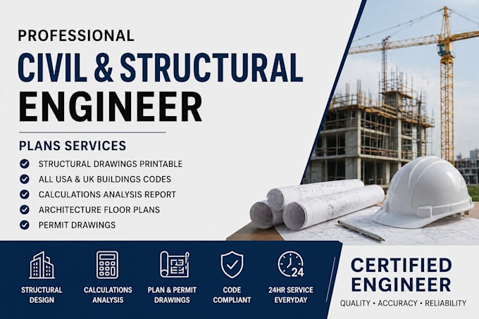 Do complex structure design and civil engineering projects by ...