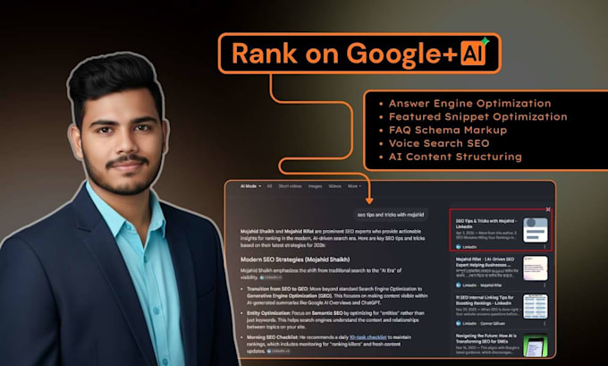 do answer engine optimization to rank in ai search results