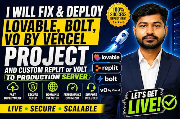 fix deploy lovable base44 volt replit bolt new v0 by vercel