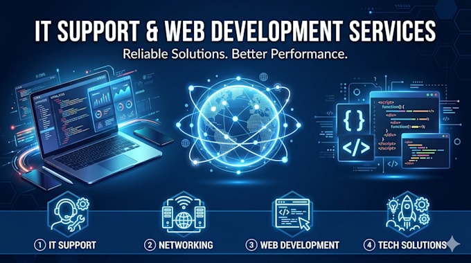 professional IT support web and network solutions