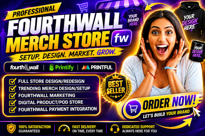 design fourthwall website fourthwall merch pod store redesign fourth wall store