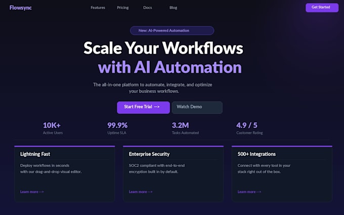build a responsive landing page for your business