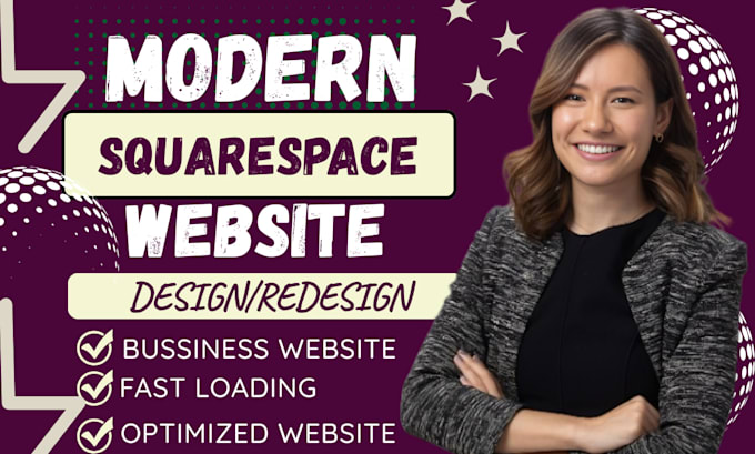 squarespace website design, squarespace website redesign and squarespace design