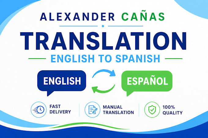 translate english to spanish manually alexander