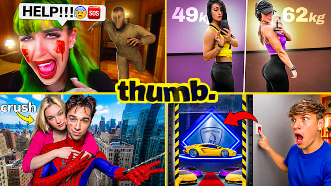 create an attractive thumbnail for your youtube