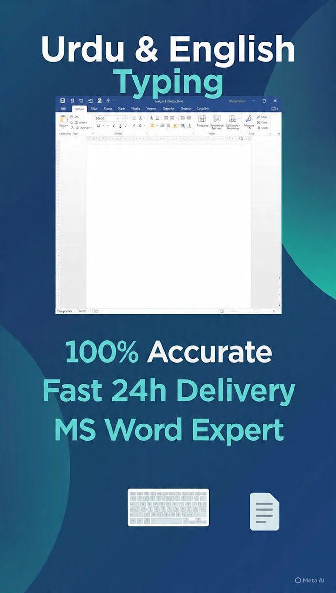 do fast urdu english typing ms word pdf data entry