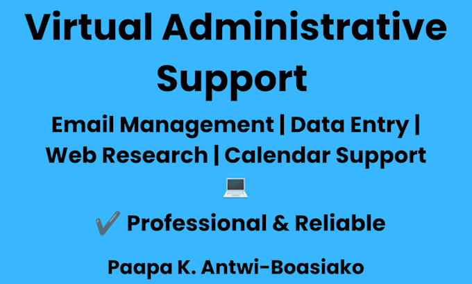provide virtual administrative and operations support