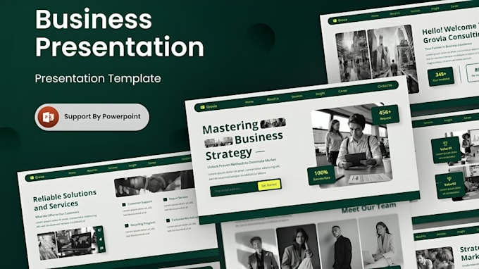 design editable powerpoint master slides, business ppt template