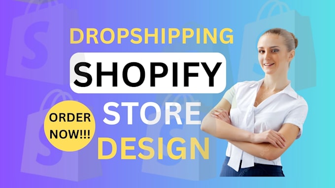 build a professional shopify store, dropshipping website or redesign