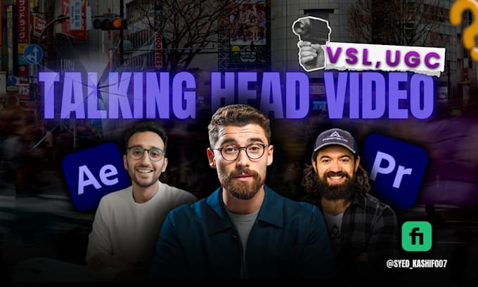 do youtube talking head and vsl video editing