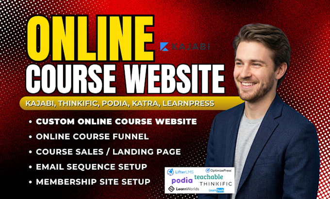 build kajabi website for coaches, consultants and online course creators