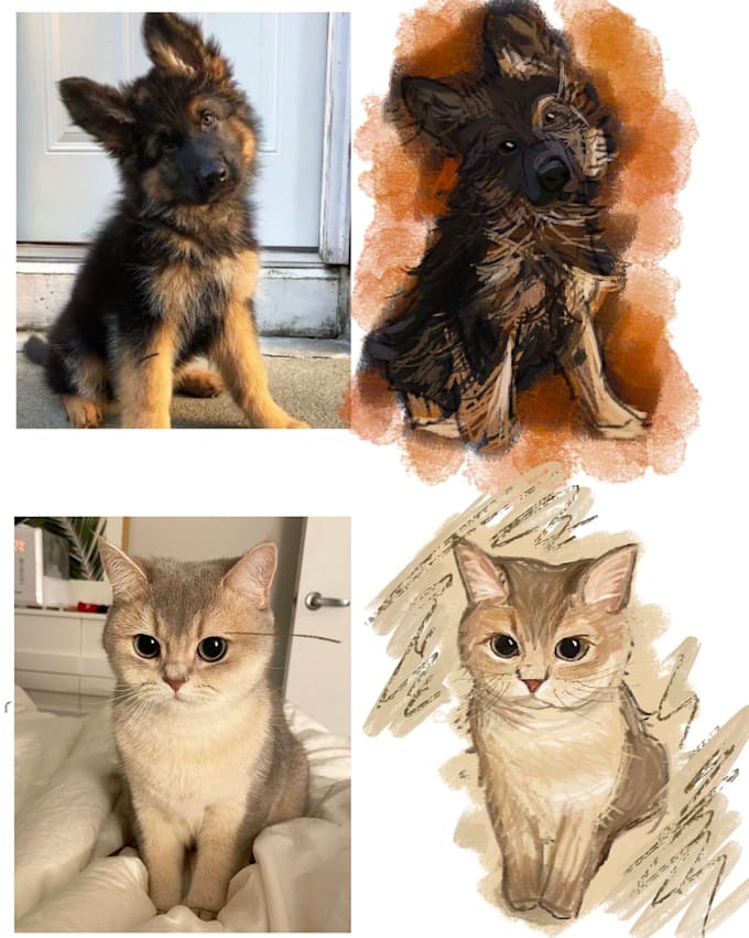 draw your pet for 5 dollars