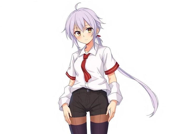 draw your portrait in anime or manga style