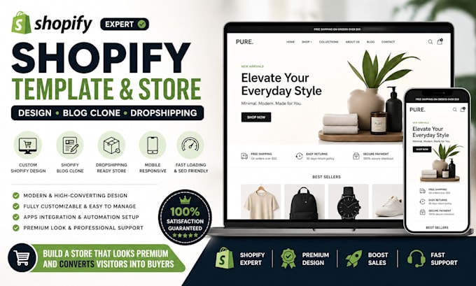 do shopify template shopify blog clone shopify dropshipping website redesign