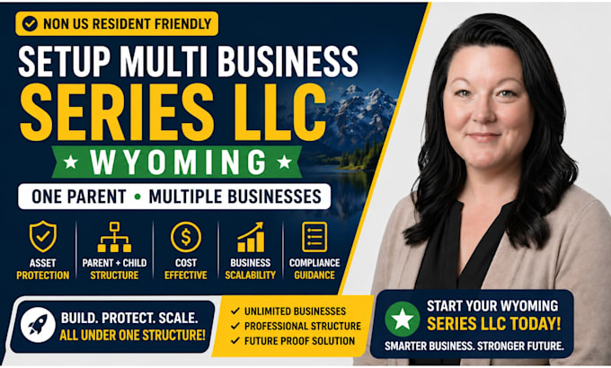 setup multi business series llc wyoming