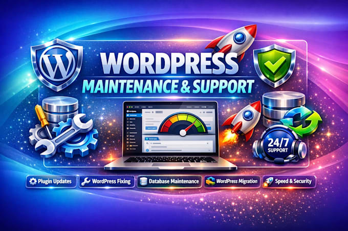 do wordpress maintenance and updates