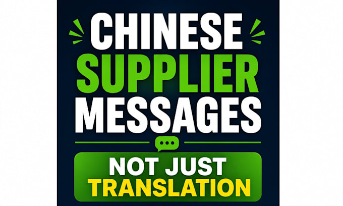 write chinese supplier messages to reduce cost risk