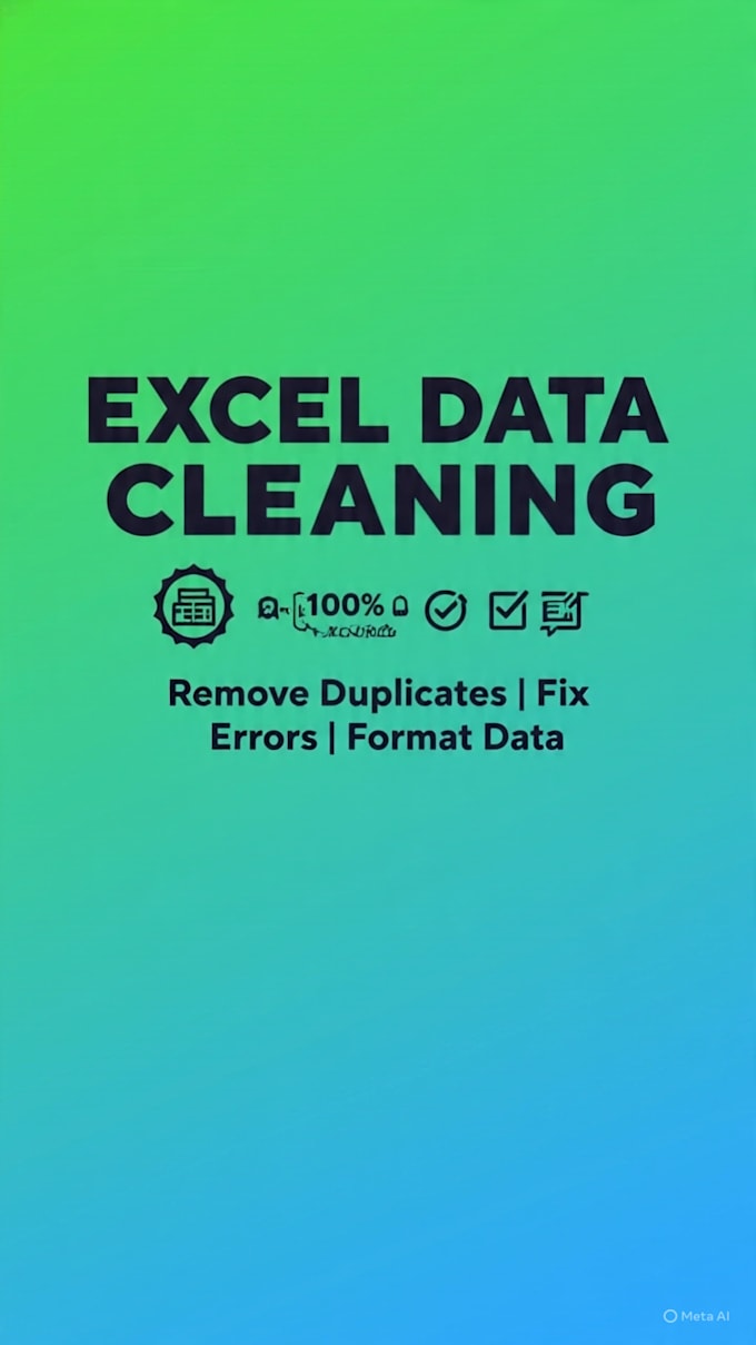 do professional excel data cleaning and data entry