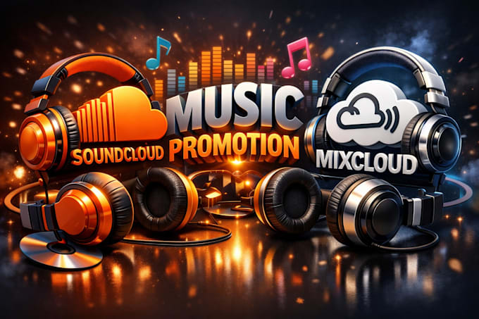 do organic soundcloud and mixcloud music promotion for tracks