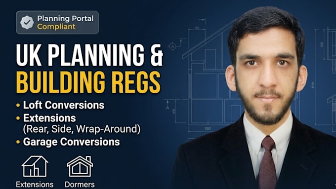 create professional UK planning permission drawings