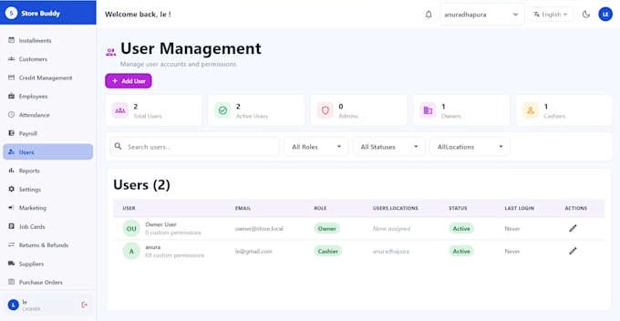 develop a custom system or business management software