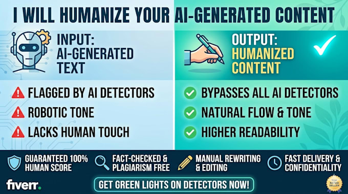 rewrite, humanize, and remove ai detection from your content