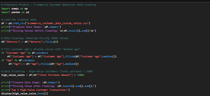 do python web scraping and data analysis using pandas