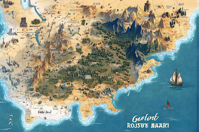 design creative infographic style maps