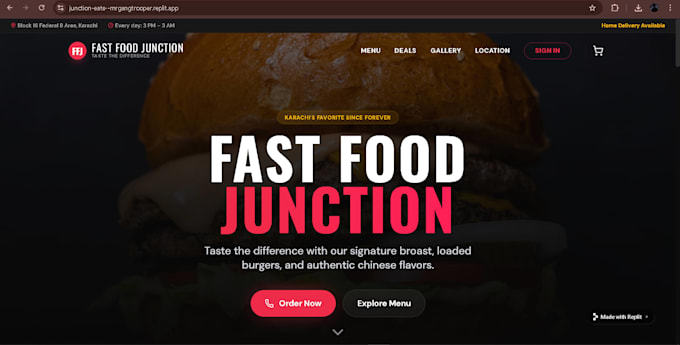 design a professional website using HTML