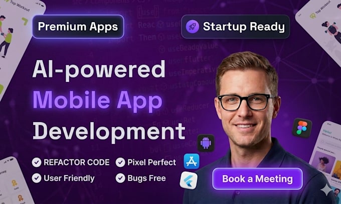 do flutter mobile app development andriod ios app development flutter developer