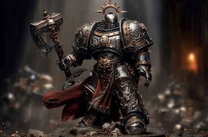 paint your warhammer 40k, sigmar and dnd miniatures
