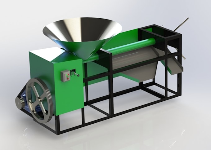 create a 3d cad drawing according to your specifications