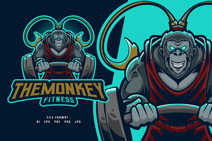 Do creative impressive custom jym, fitness logo by Carla_nadeau87 | Fiverr