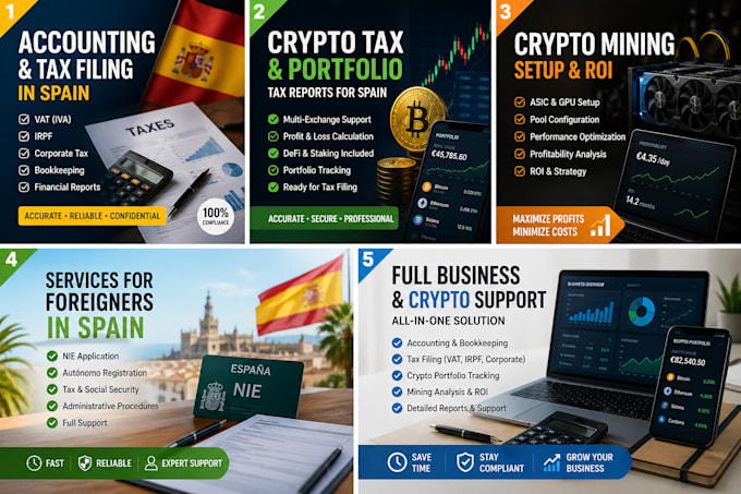 help you with nie, taxes and setup in spain
