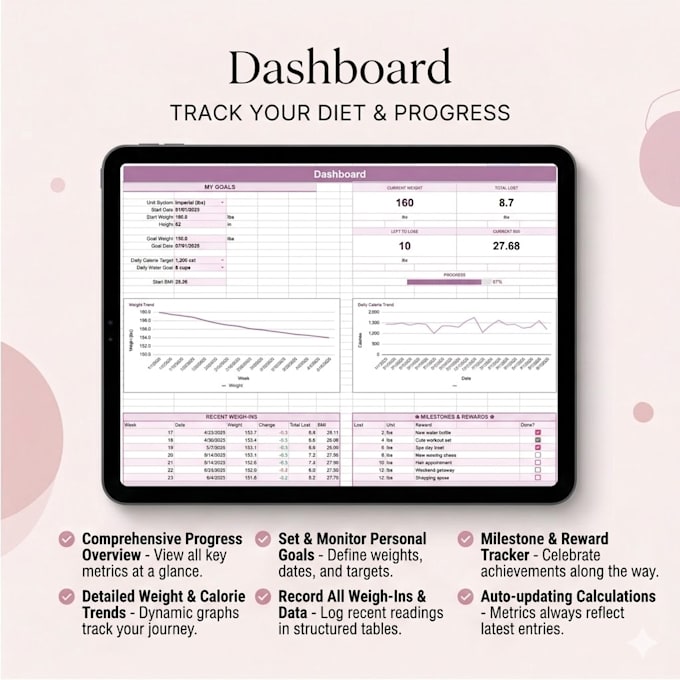 create a tracker or planner template