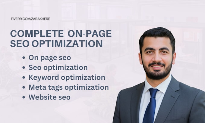 do complete on page SEO optimization to boost your google rankings