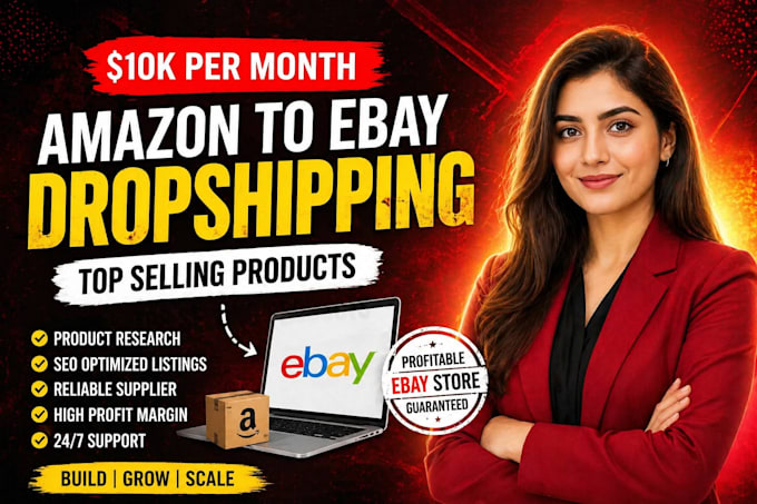 be your ebay ds virtual assistant, ebay lister, ebay dropshipping