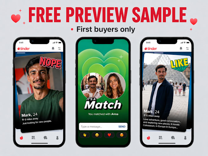 create realistic ai dating photos for tinder and bumble