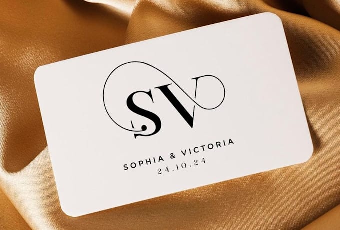 design and animate your wedding monogram or logo